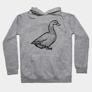 Duck Hand Drawn Hoodie